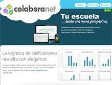Tablet Screenshot of colaboranet.com